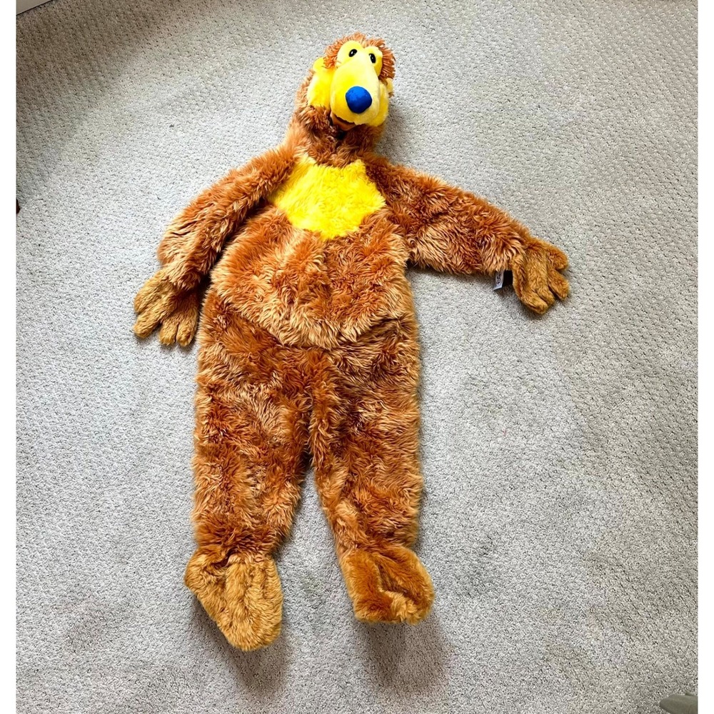 VTG Disney Store Bear in the Big Blue House Plush Zip-Up Costume Size 2-4T New